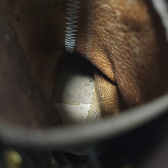 Justin Womens McKean Lace Up Boots Size 5.5 B Brown Leather Kiltie Roper - Picture 7 of 9